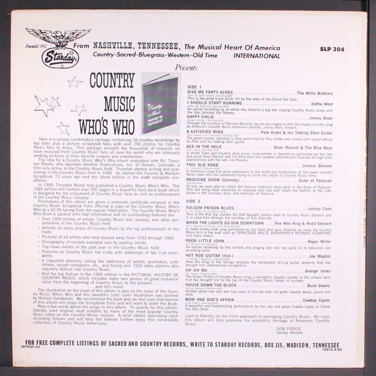 country music who's who by VARIOUS