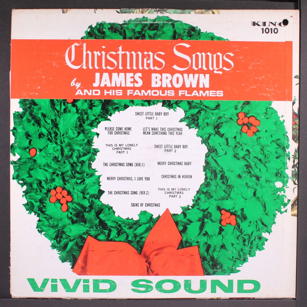 sings christmas songs by JAMES BROWN