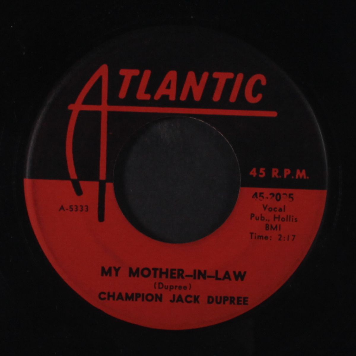 my mother-in-law / evil woman by CHAMPION JACK DUPREE