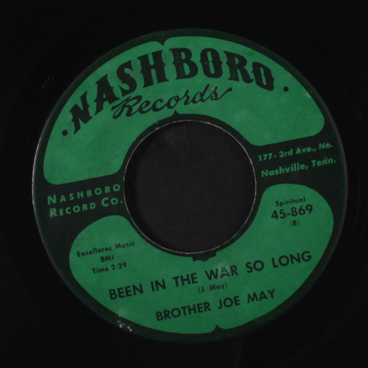 harder is my fight / been in the war so long by BROTHER JOE MAY