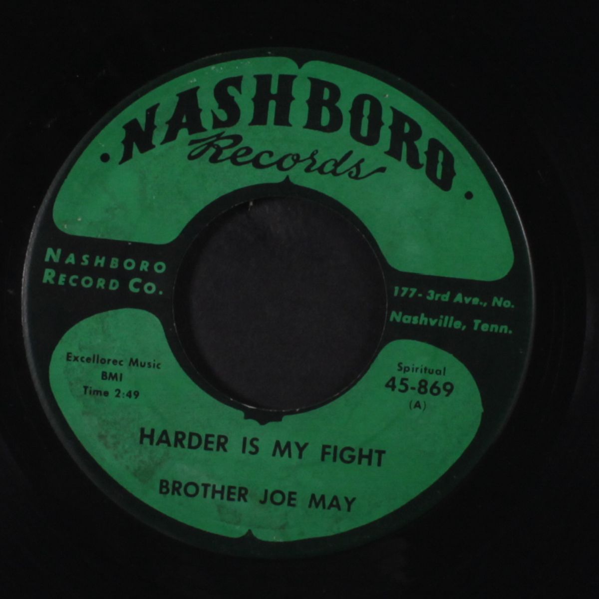 harder is my fight / been in the war so long by BROTHER JOE MAY
