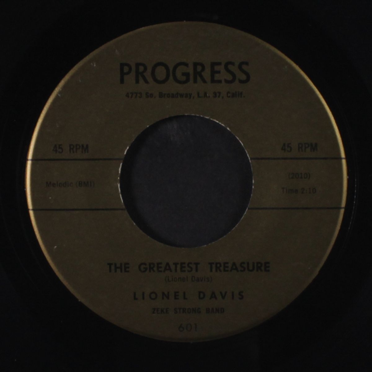 ain't that cold / the greatest treasure by LIONEL DAVIS
