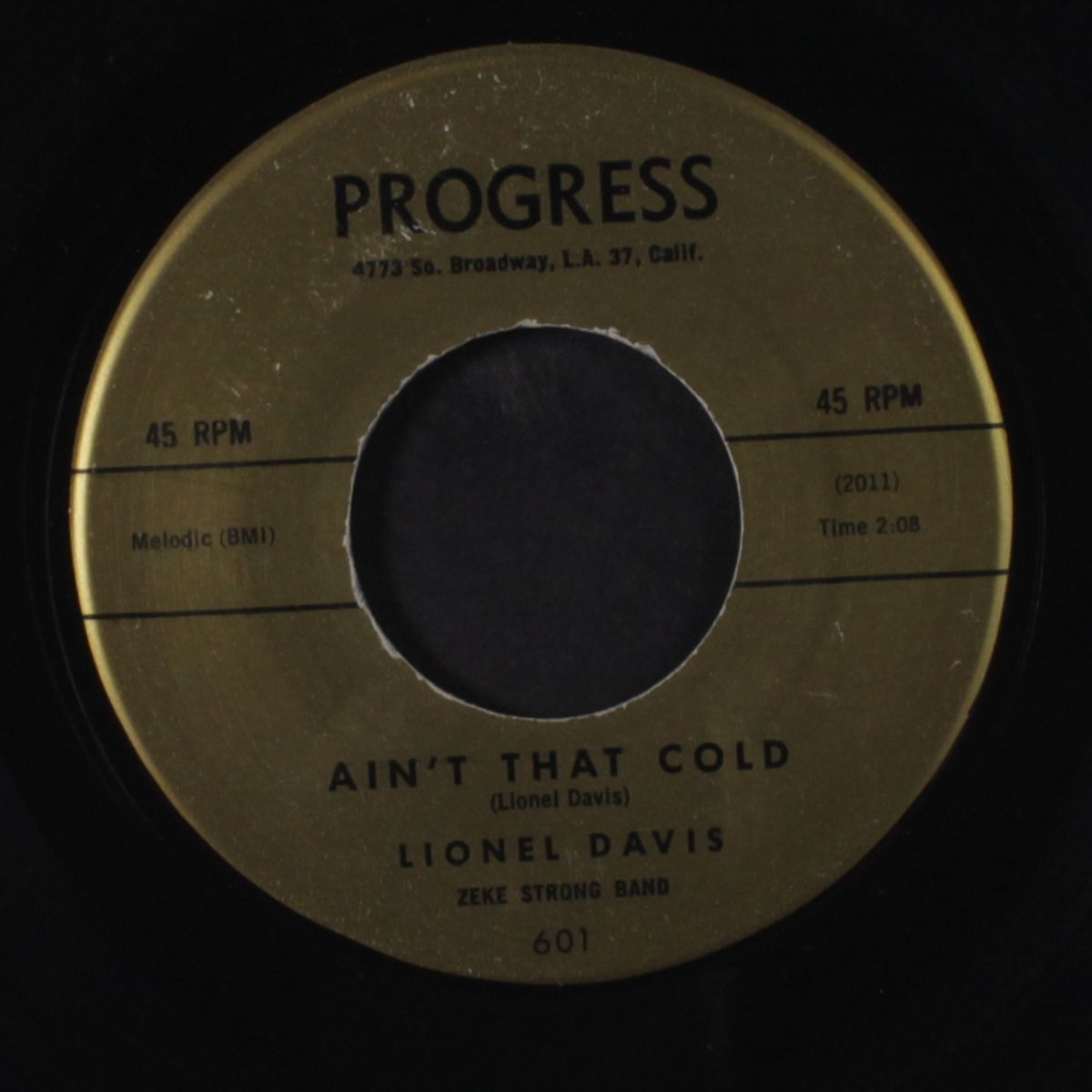 ain't that cold / the greatest treasure by LIONEL DAVIS