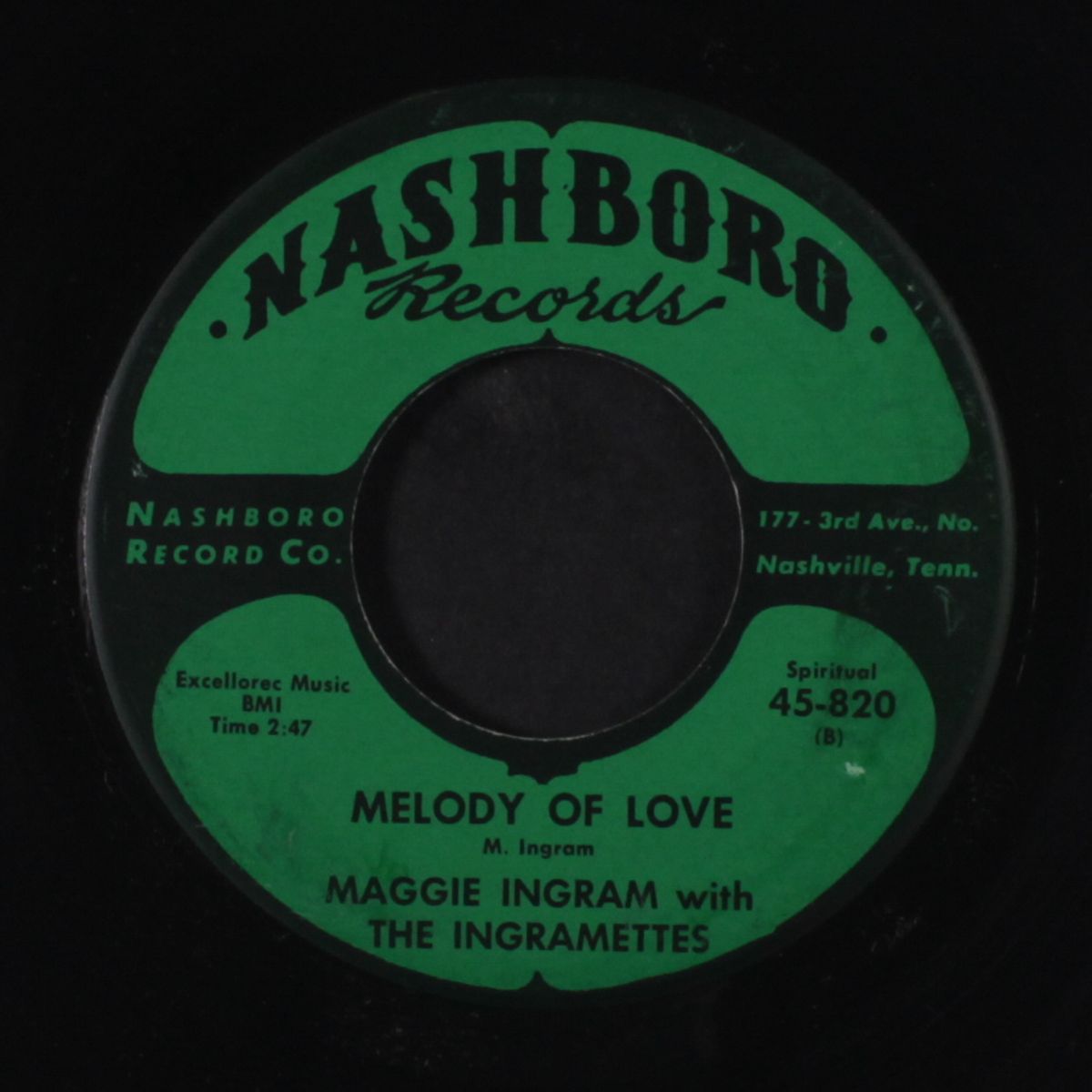 i'm not uneasy / melody of love by MAGGIE INGRAM & INGRAMETTES