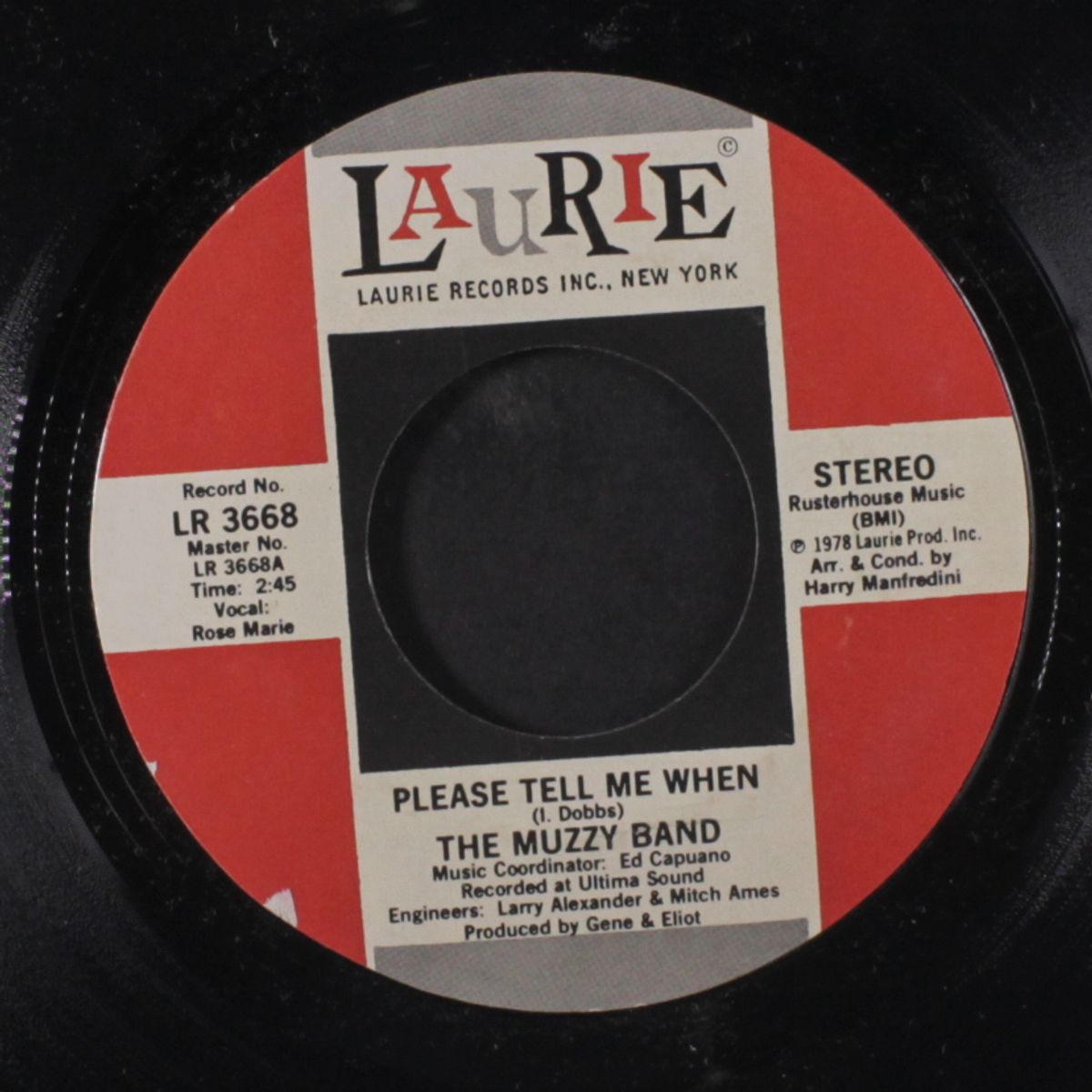please tell me / i gave you my love by MUZZY BAND