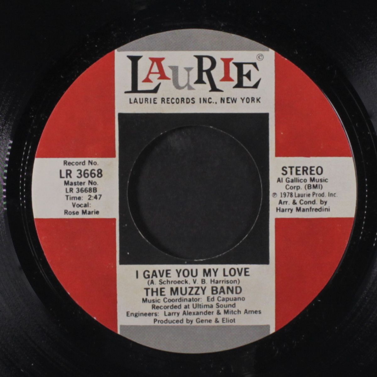 please tell me / i gave you my love by MUZZY BAND