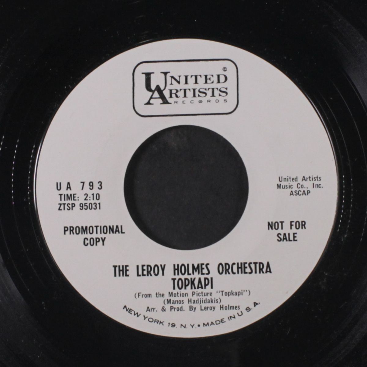 topkapi / the mole by LEROY HOLMES