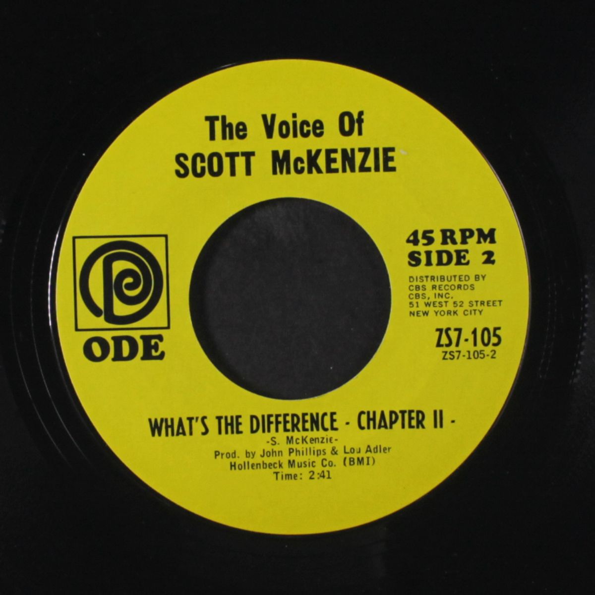 like an old time movie / what's the difference, chapter 2 by SCOTT MCKENZIE