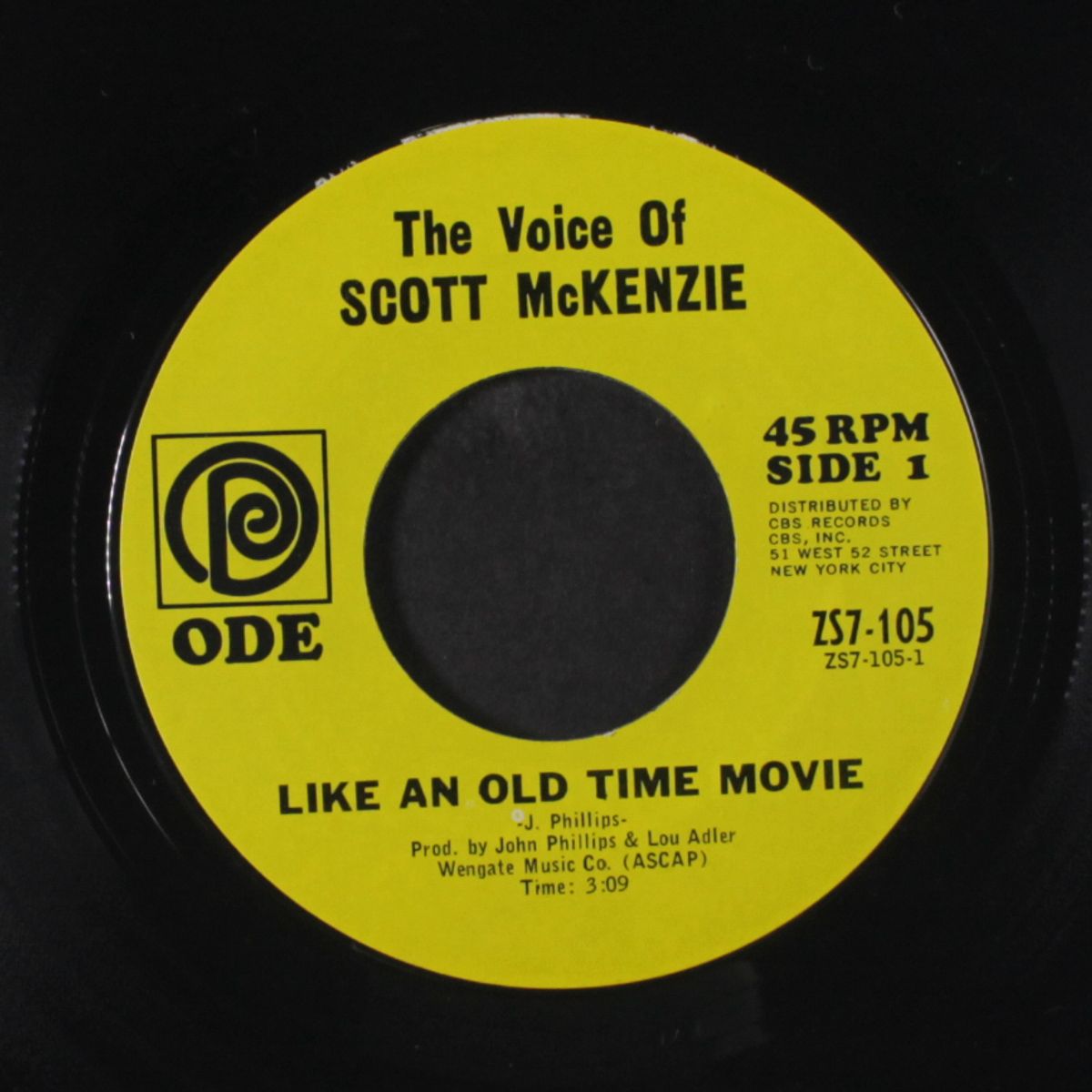 like an old time movie / what's the difference, chapter 2 by SCOTT MCKENZIE