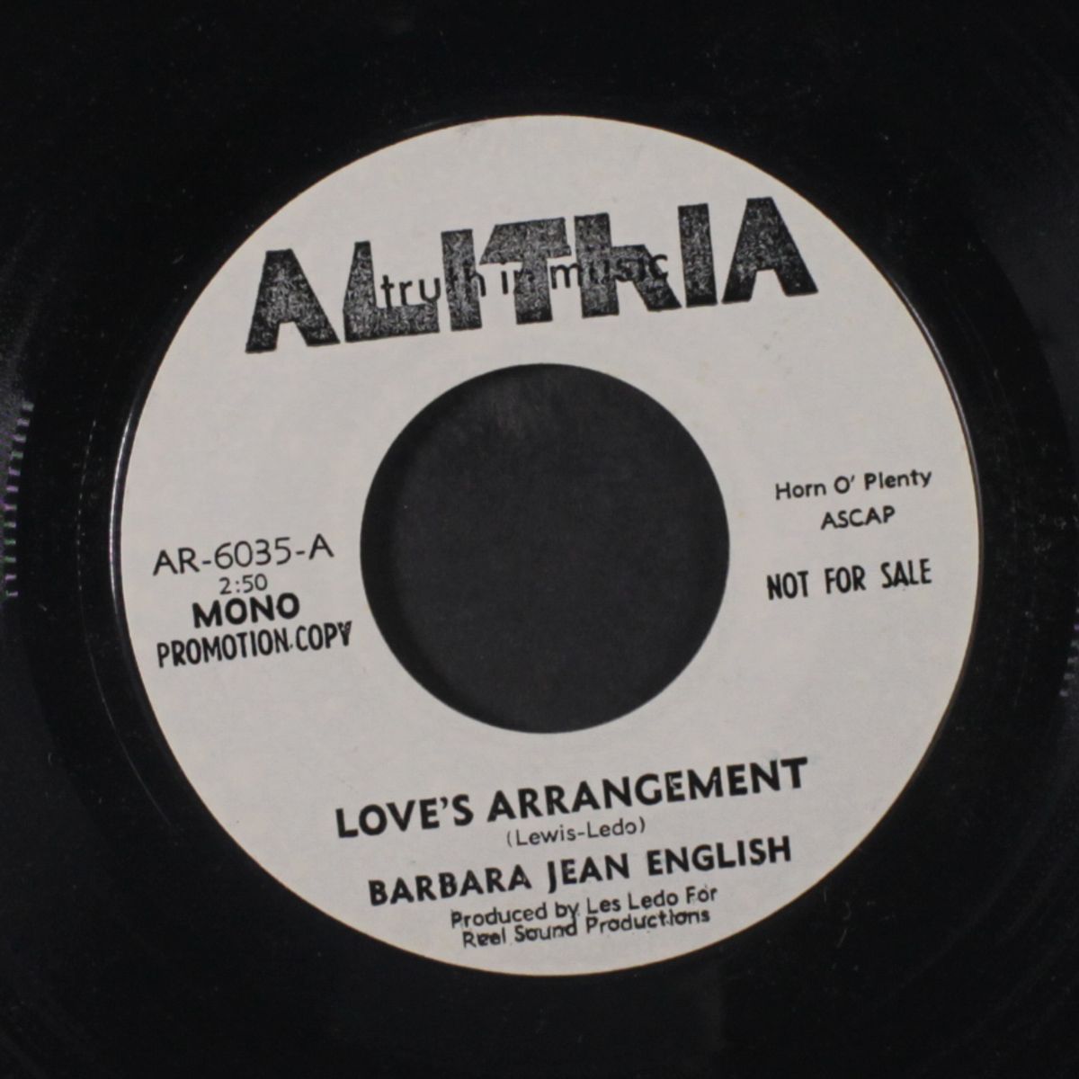 love's arrangement / mono by BARBARA JEAN ENGLISH