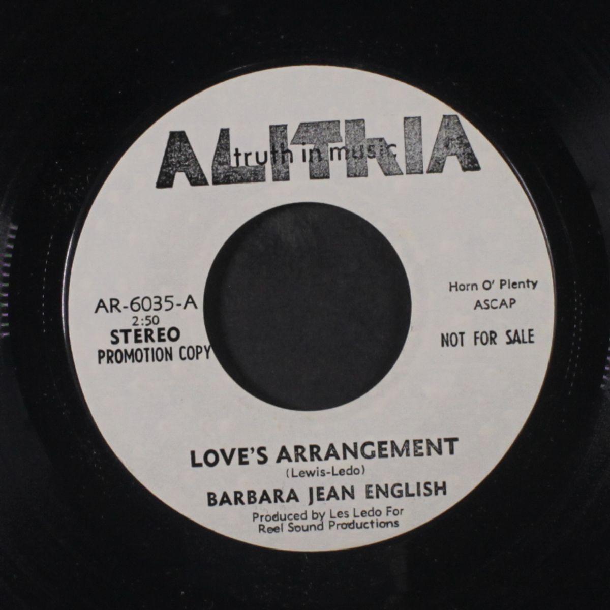 love's arrangement / mono by BARBARA JEAN ENGLISH