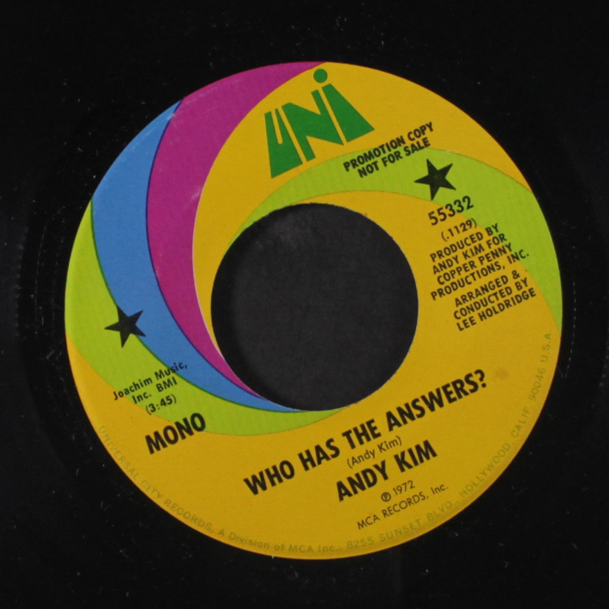 who has the answers? / mono by ANDY KIM