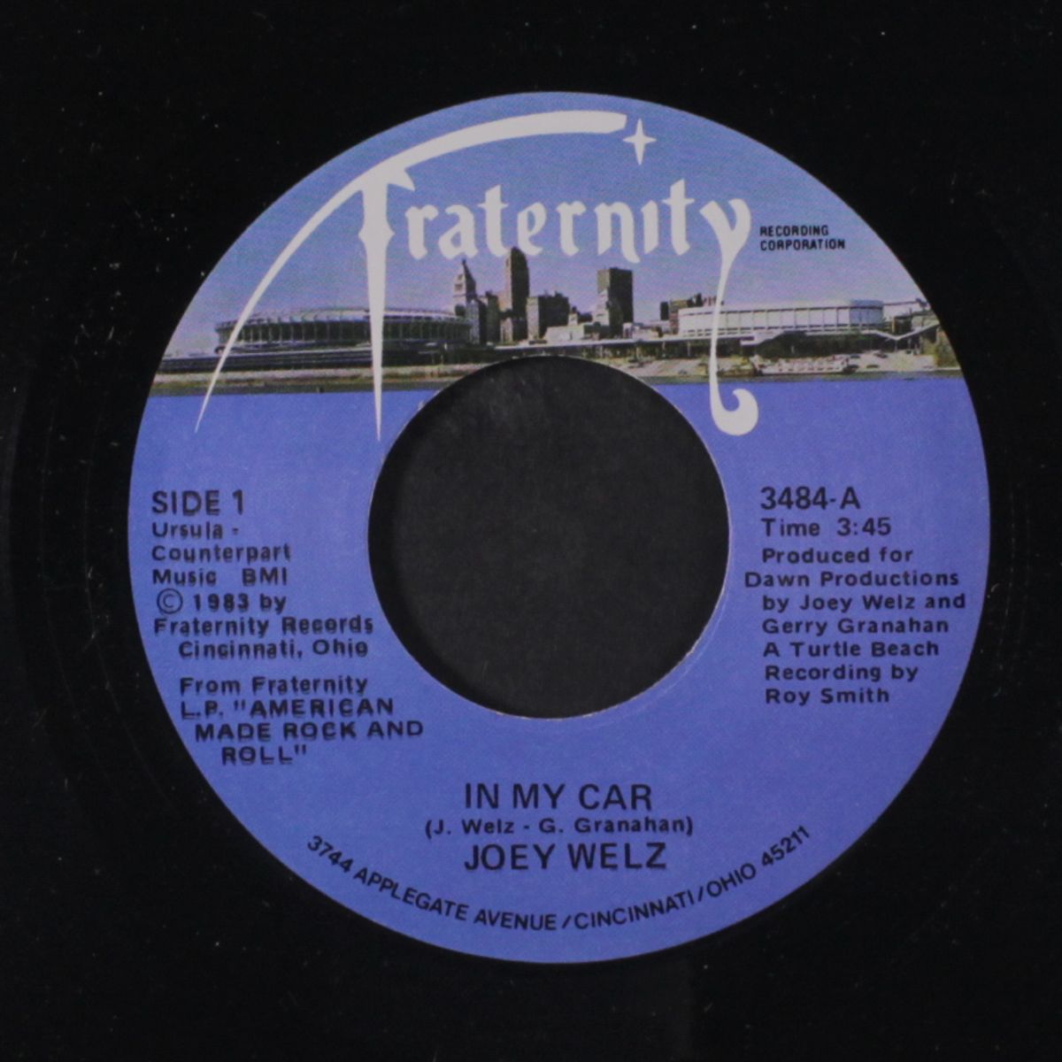 in my car / american made rock and roll by JOEY WELZ