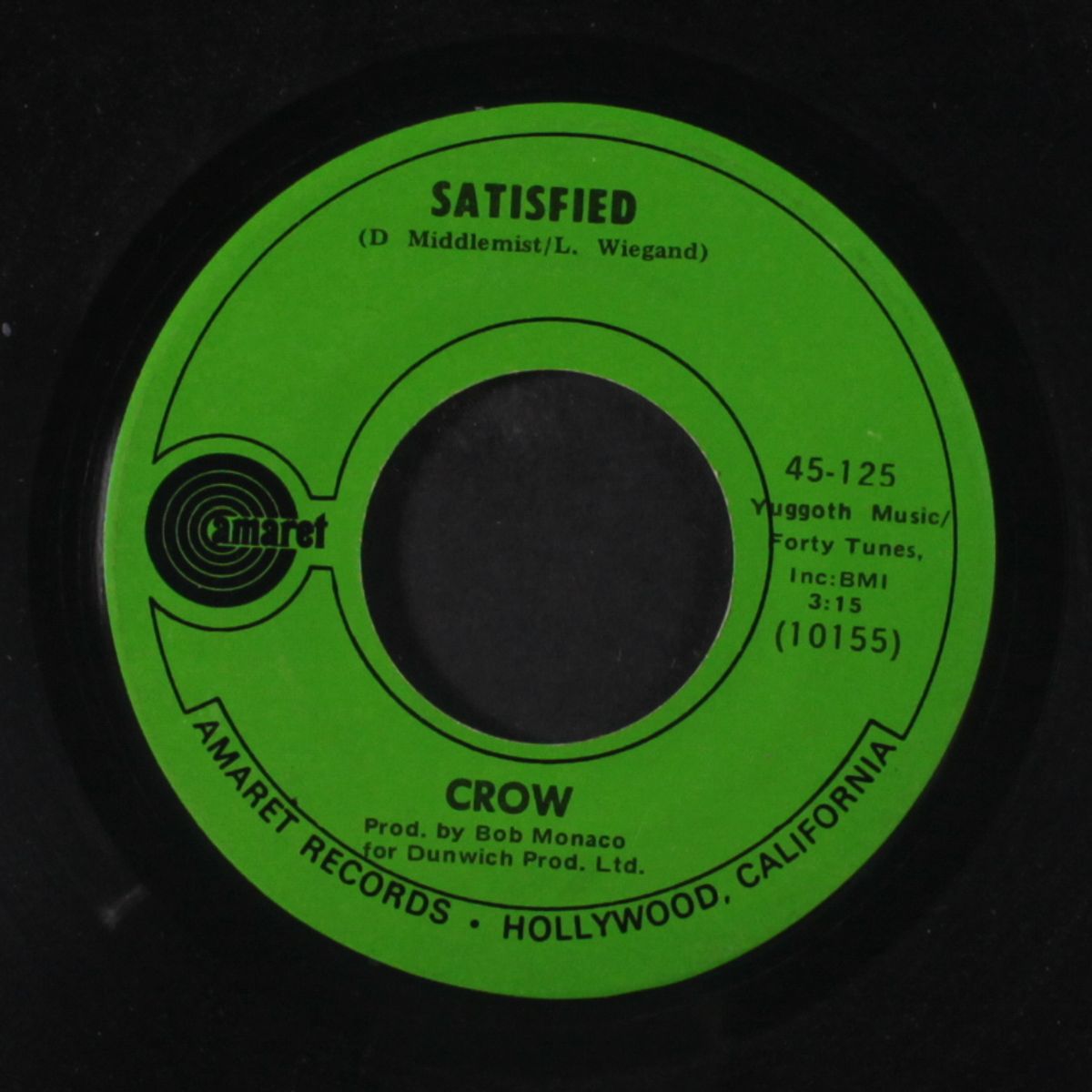 king of rock & roll / satisfied by CROW