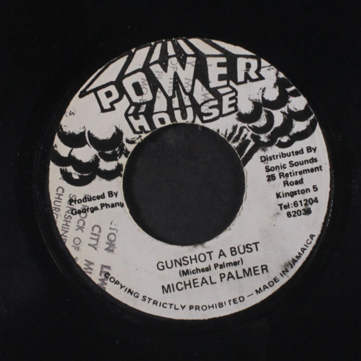 gunshot a bust / version by MICHAEL PALMER