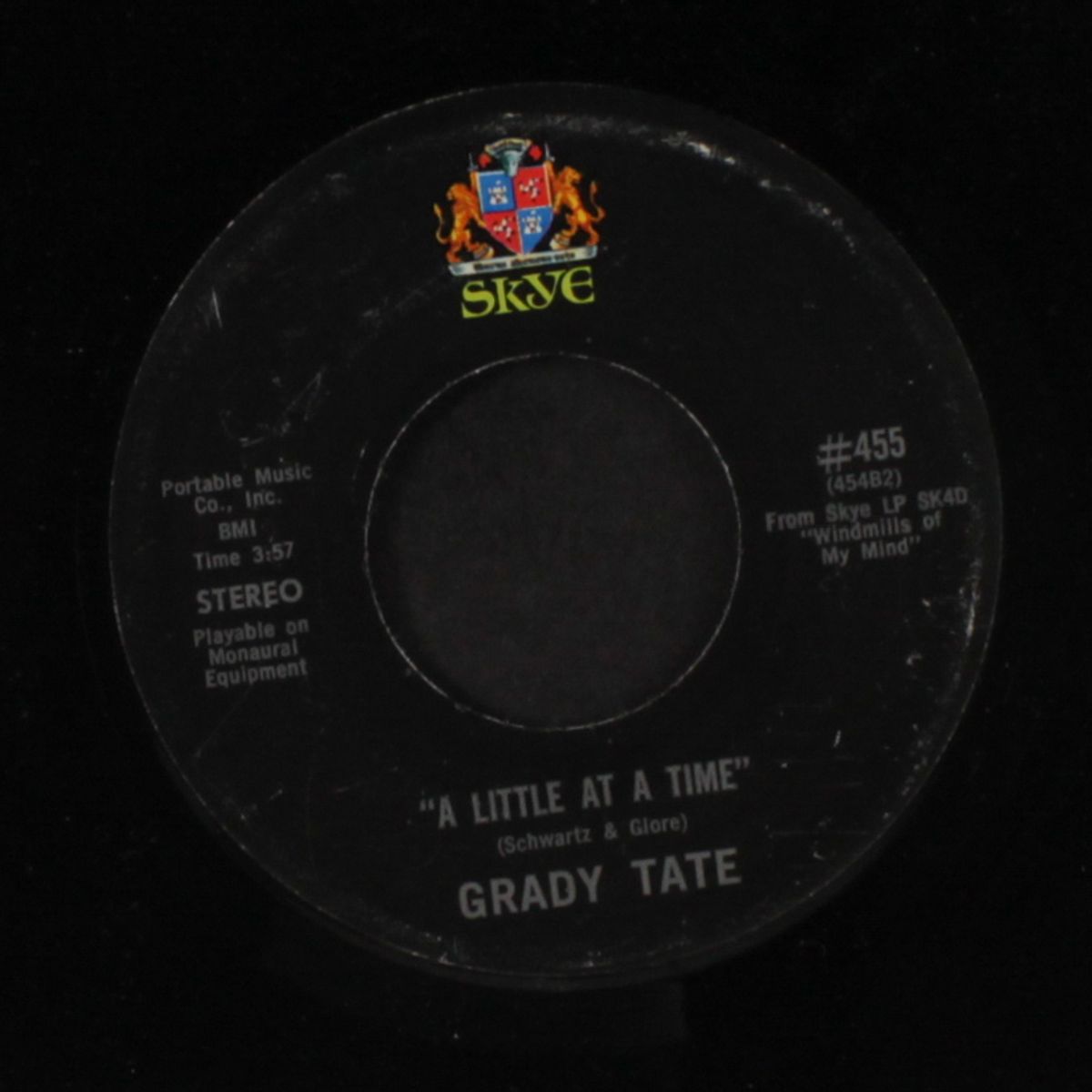 the windmills of your mind / a little at a time by GRADY TATE