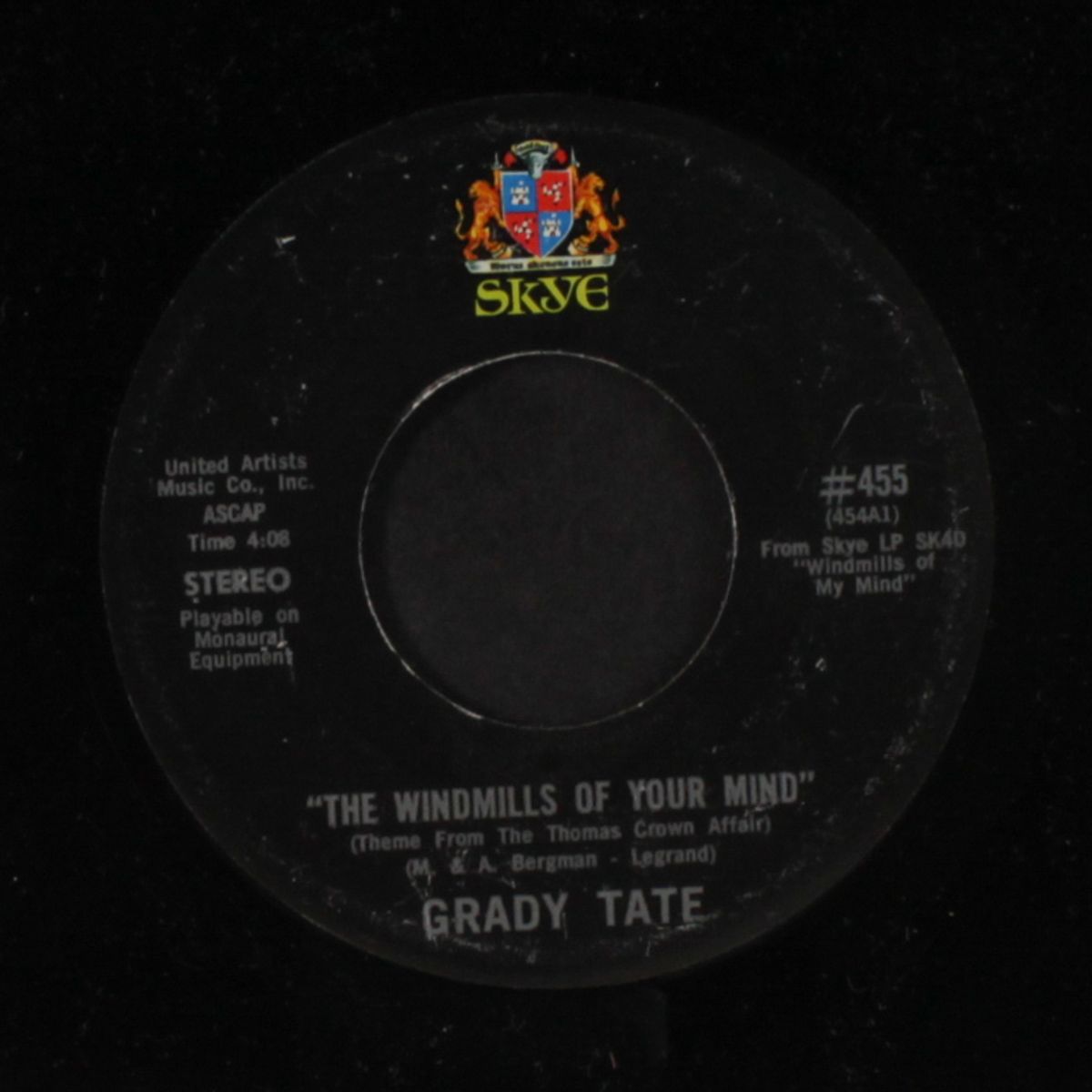 the windmills of your mind / a little at a time by GRADY TATE