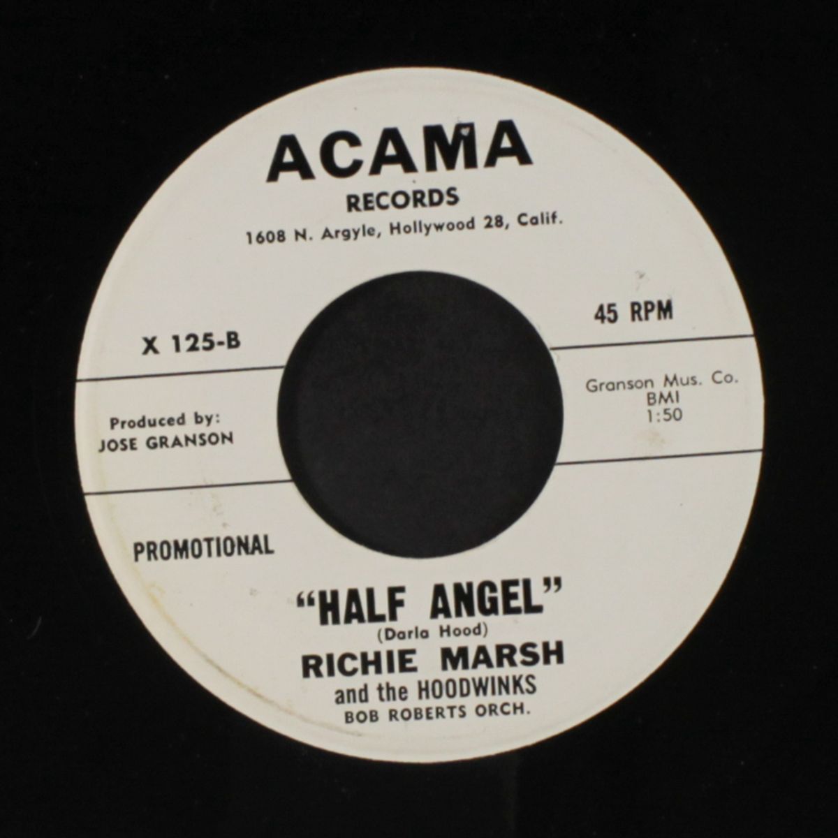 baby baby baby / half angel by RICHIE MARSH & HOODWINKS