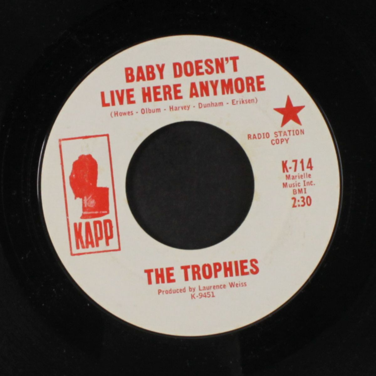 baby doesn't live here anymore / everywhere i go by TROPHIES