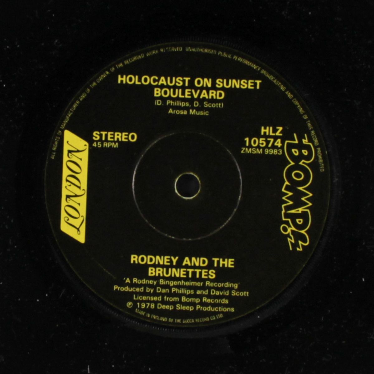 little g.t.o / holocaust on sunset blvd by NEW YORK BLONDES / RODNEY & BRUNETTES
