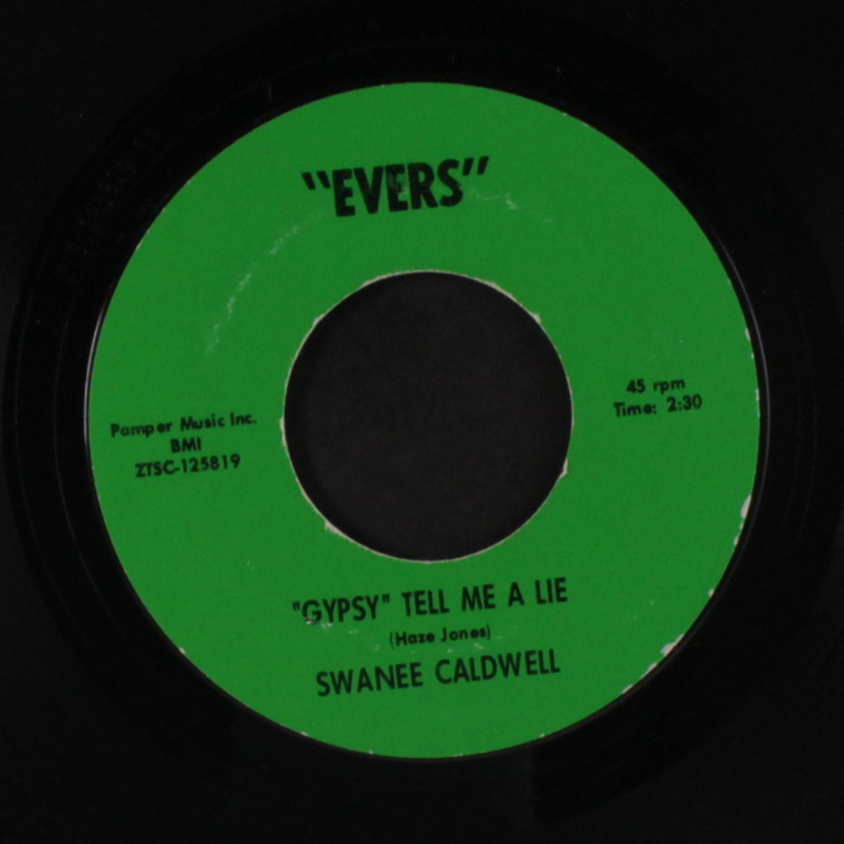 two of the usual / gypsy tell me a lie by SWANEE CALDWELL