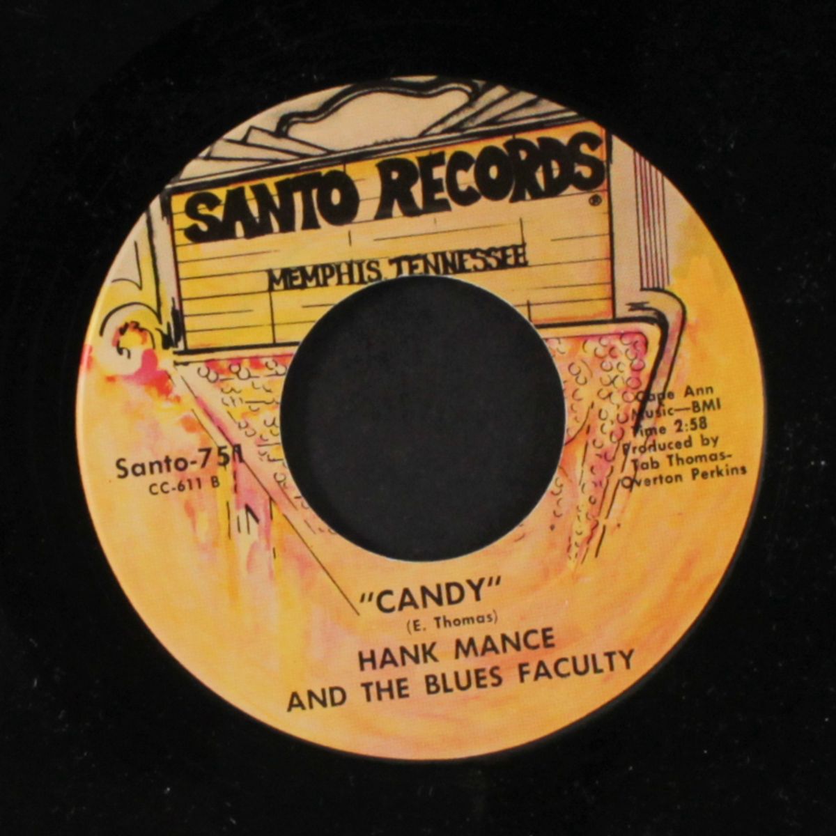 red beans and rice / candy by HANK MANCE & BLUES FACULTY