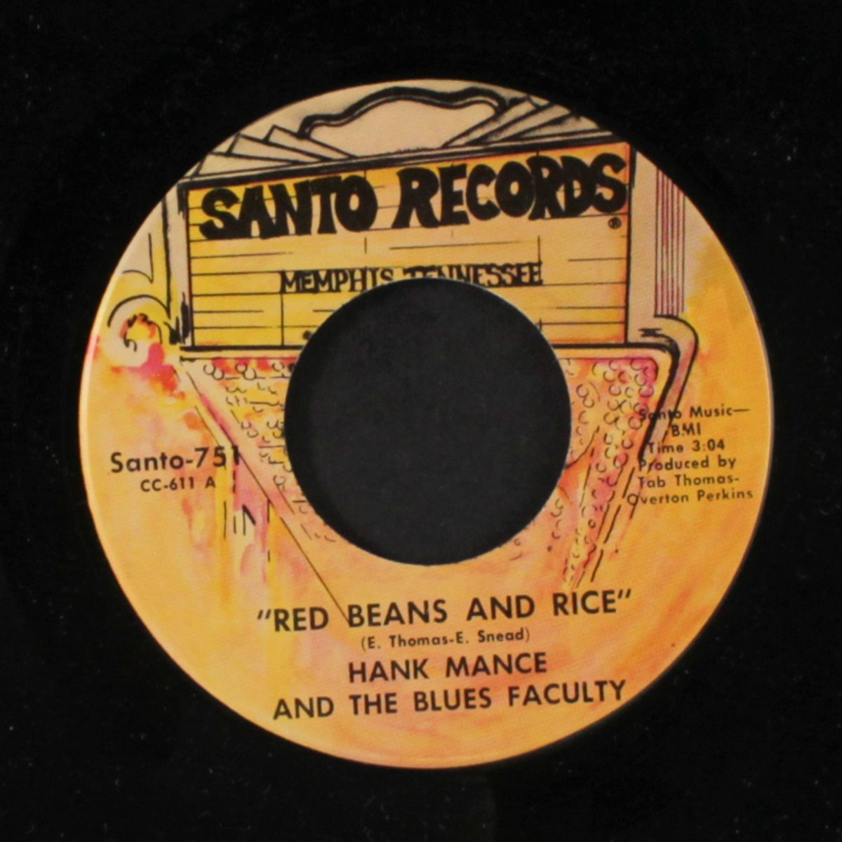 red beans and rice / candy by HANK MANCE & BLUES FACULTY