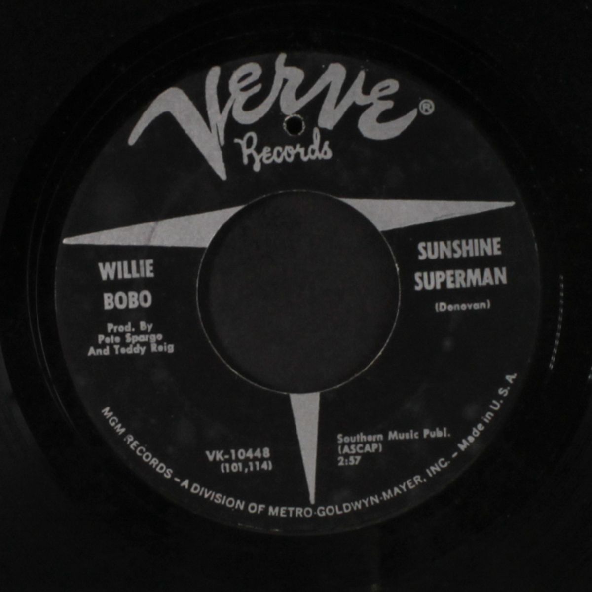 sockit to me / sunshine superman by WILLIE BOBO