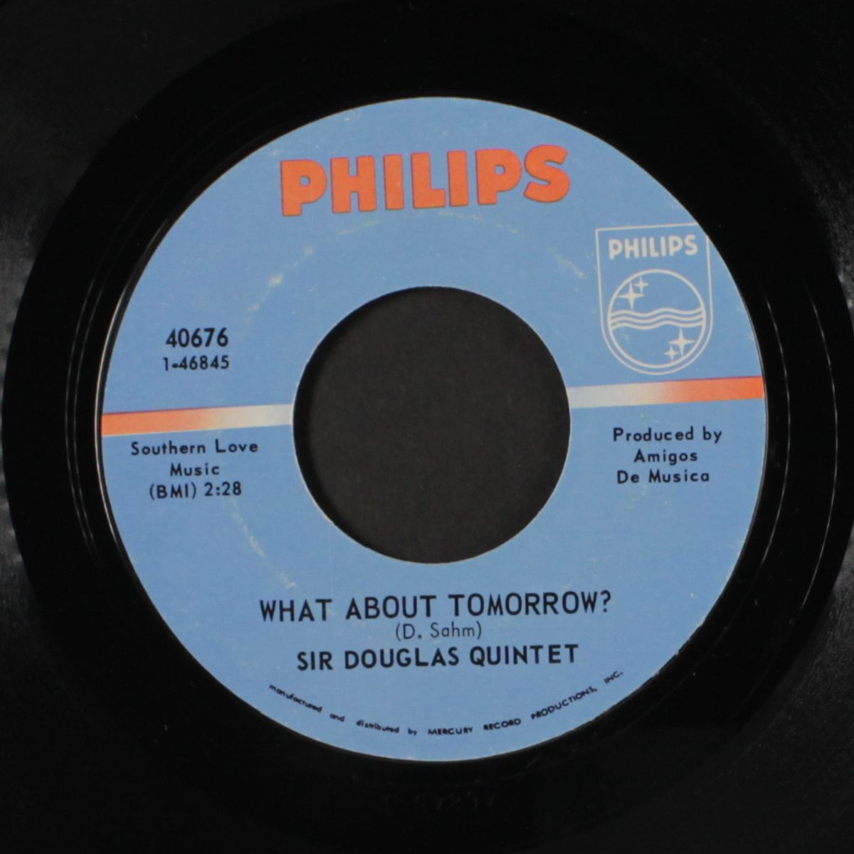 a nice song / what about tomorrow? by SIR DOUGLAS QUINTET