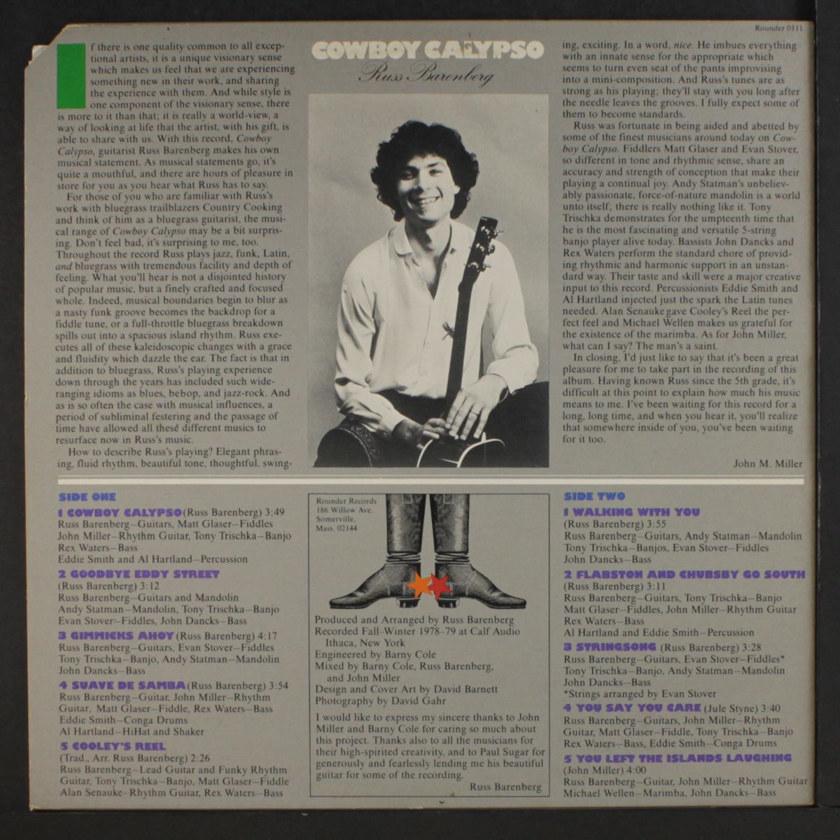 cowboy calypso by RUSS BARENBERG