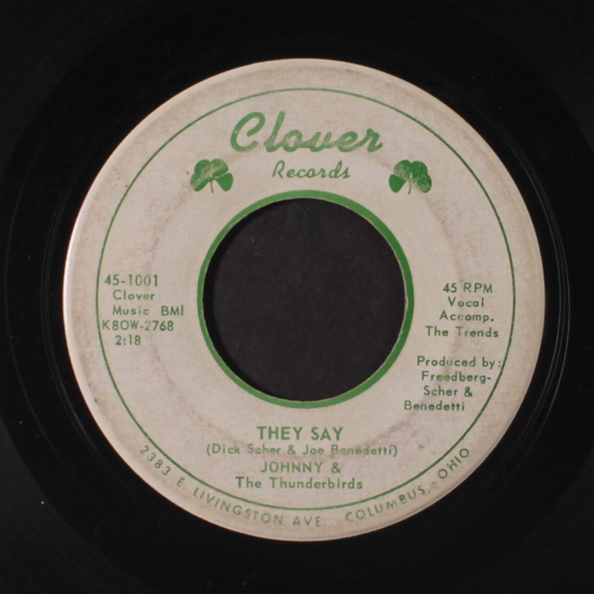 they say / you are my sunshine by JOHNNY & THUNDERBIRDS