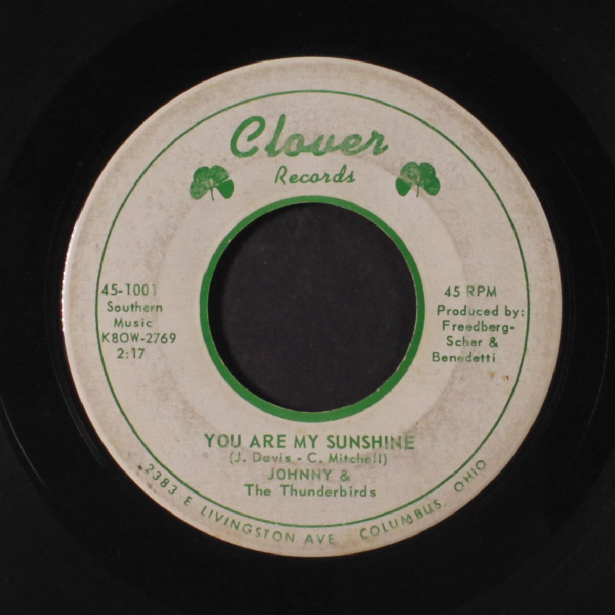 they say / you are my sunshine by JOHNNY & THUNDERBIRDS