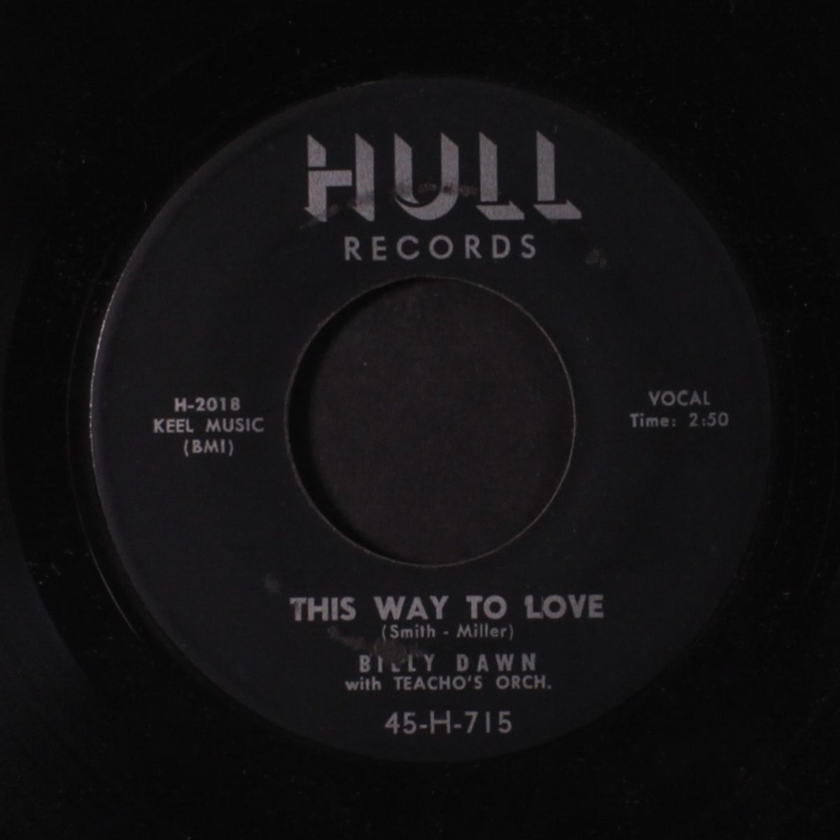 don't make me lose my love for you / this way to love by BILLY DAWN
