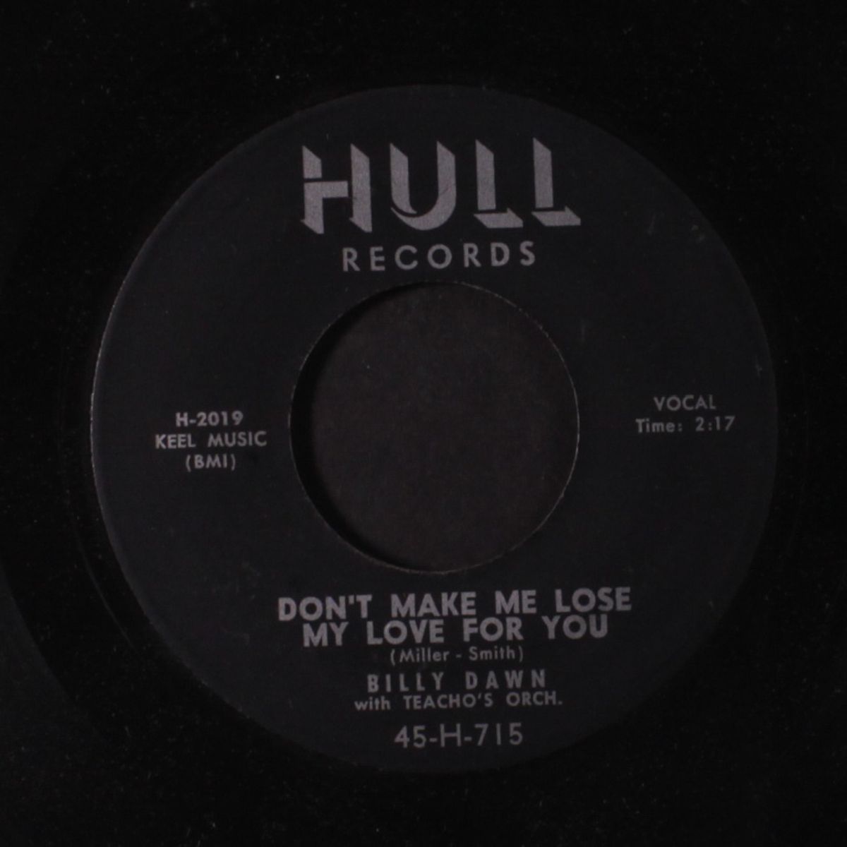don't make me lose my love for you / this way to love by BILLY DAWN