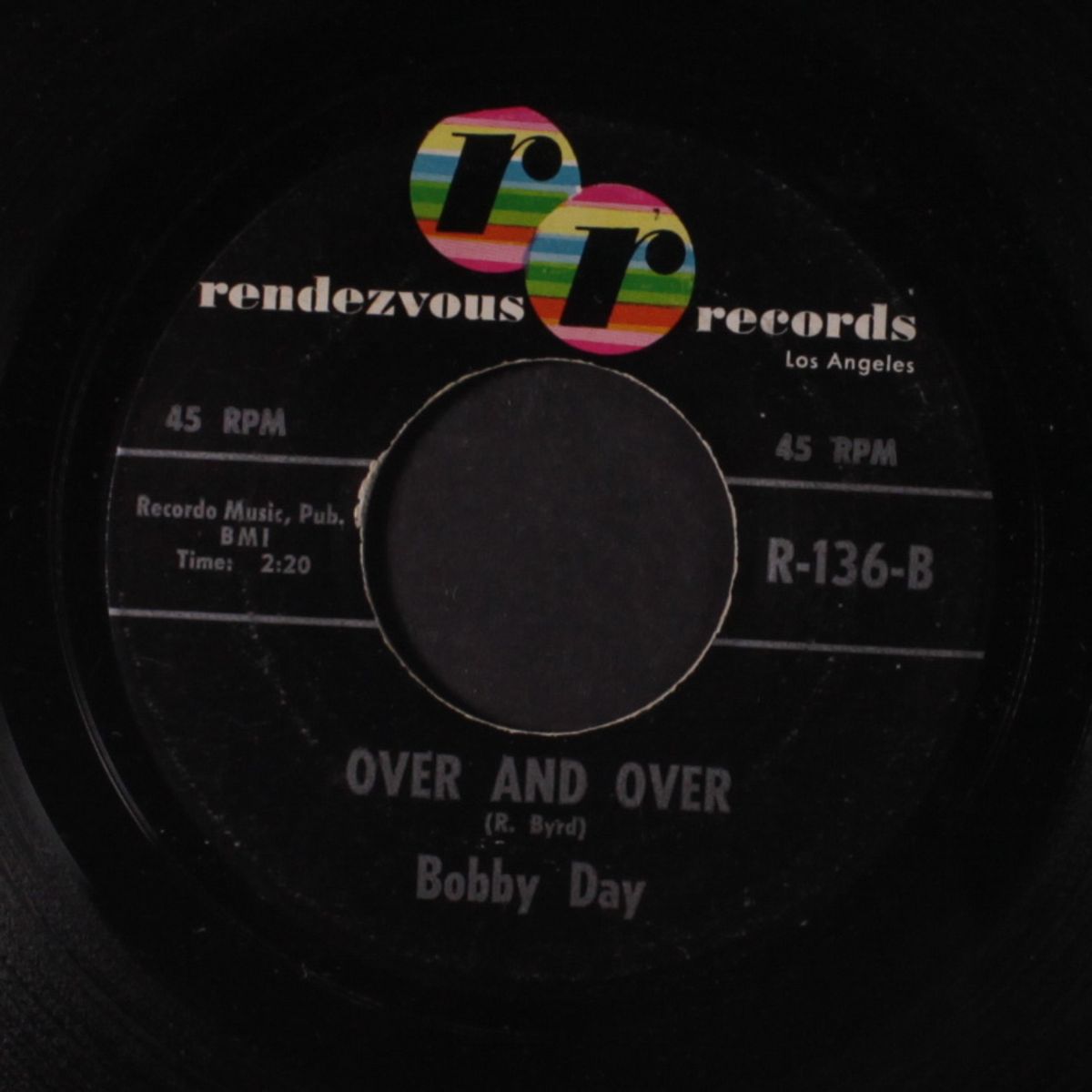 over and over / gee whiz by BOBBY DAY