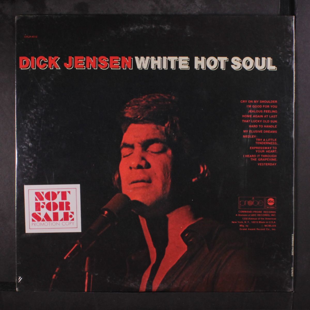 white hot soul by DICK JENSEN