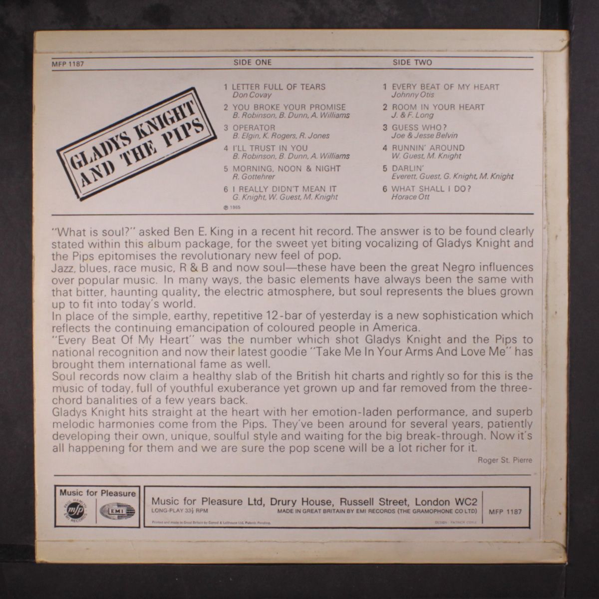 urgent by GLADYS KNIGHT & PIPS