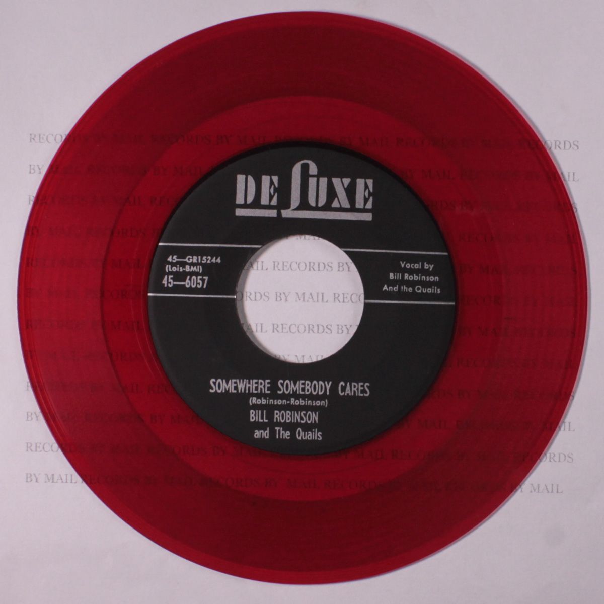 somewhere somebody cares / a little bit of love by BILL ROBINSON & QUAILS