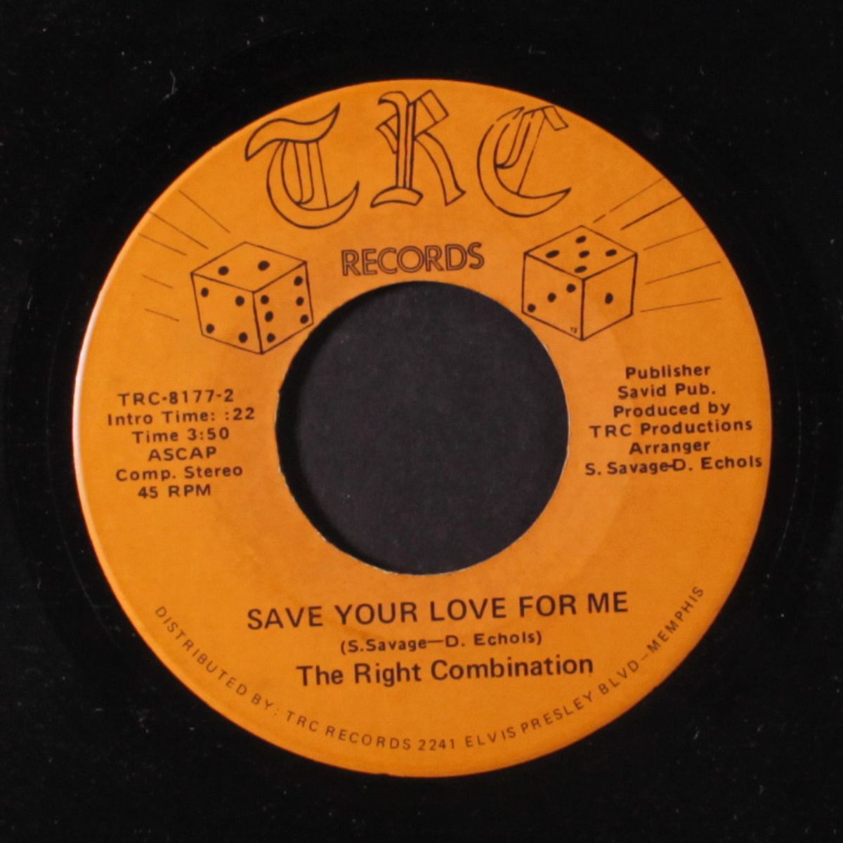 are you with me / save your love for me by RIGHT COMBINATION