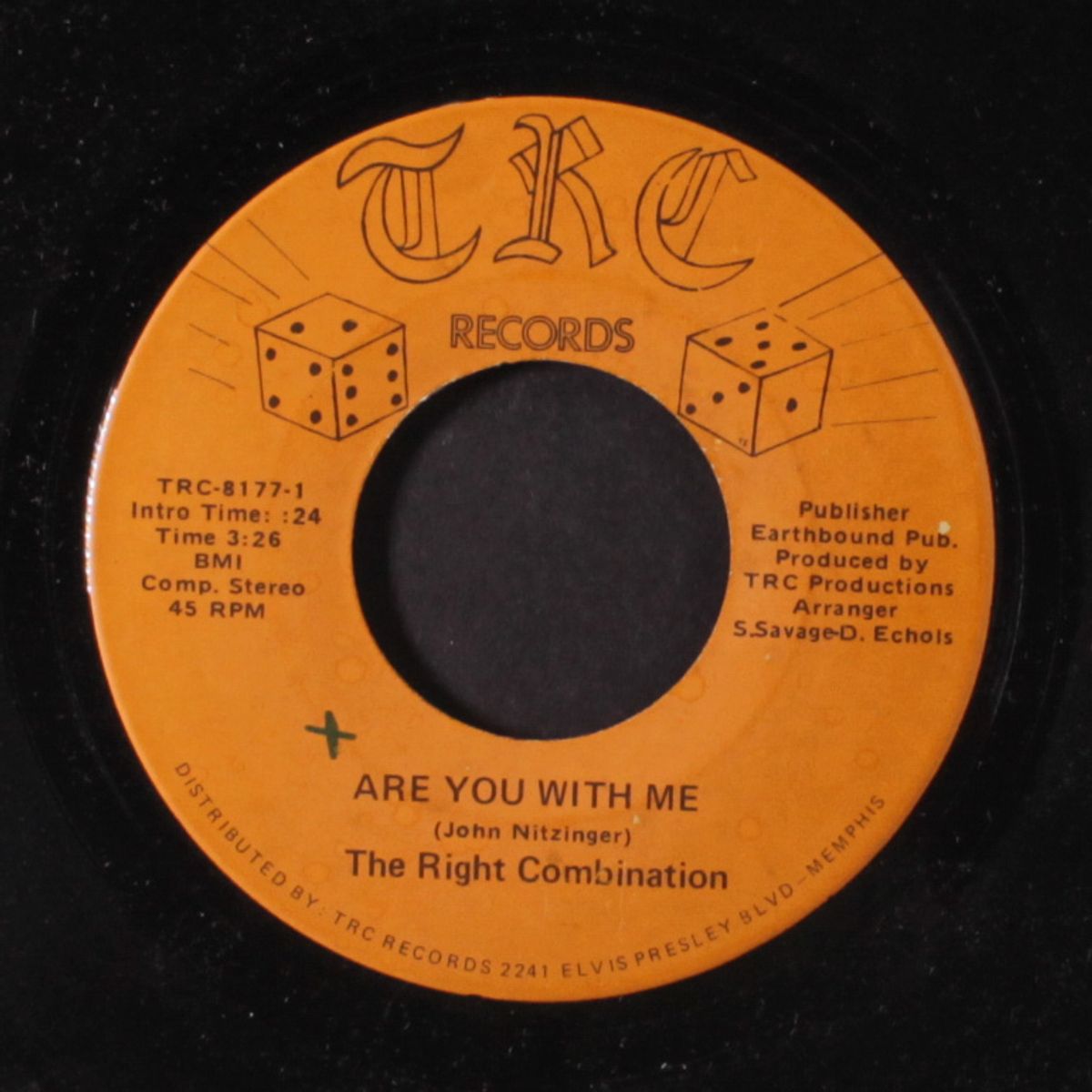 are you with me / save your love for me by RIGHT COMBINATION