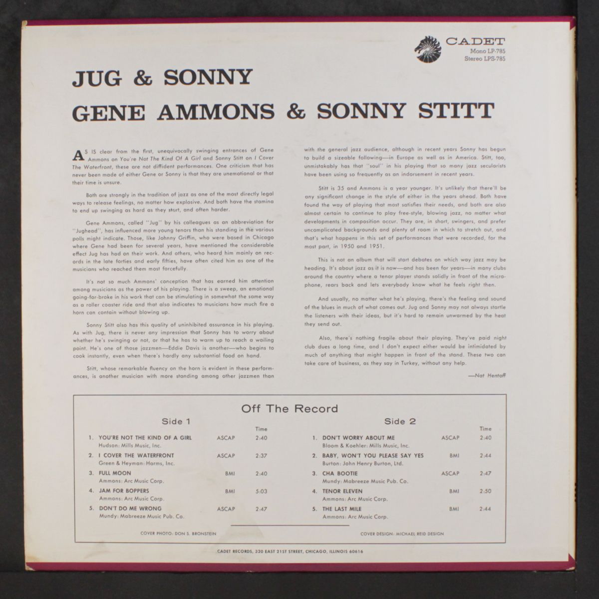 jug and sonny by GENE AMMONS & SONNY STITT