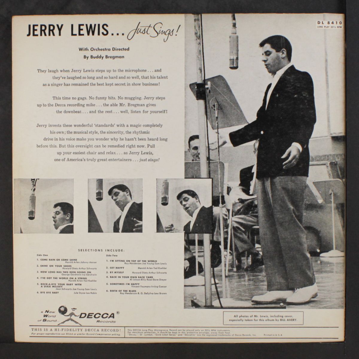 just sings by JERRY LEWIS