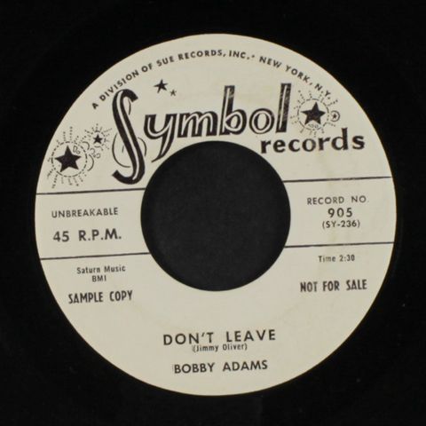 BOBBY ADAMS
