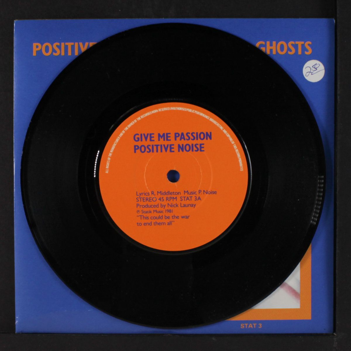 give me passion / ghosts by POSITIVE NOISE