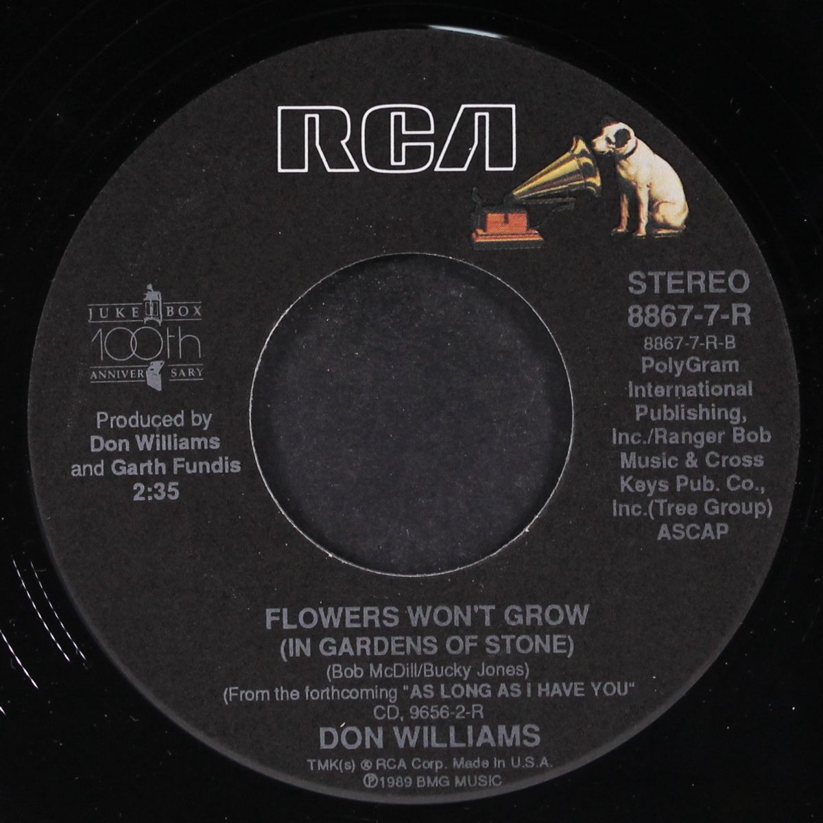 one good well / flowers won't grow (in gardens of stone) by DON WILLIAMS