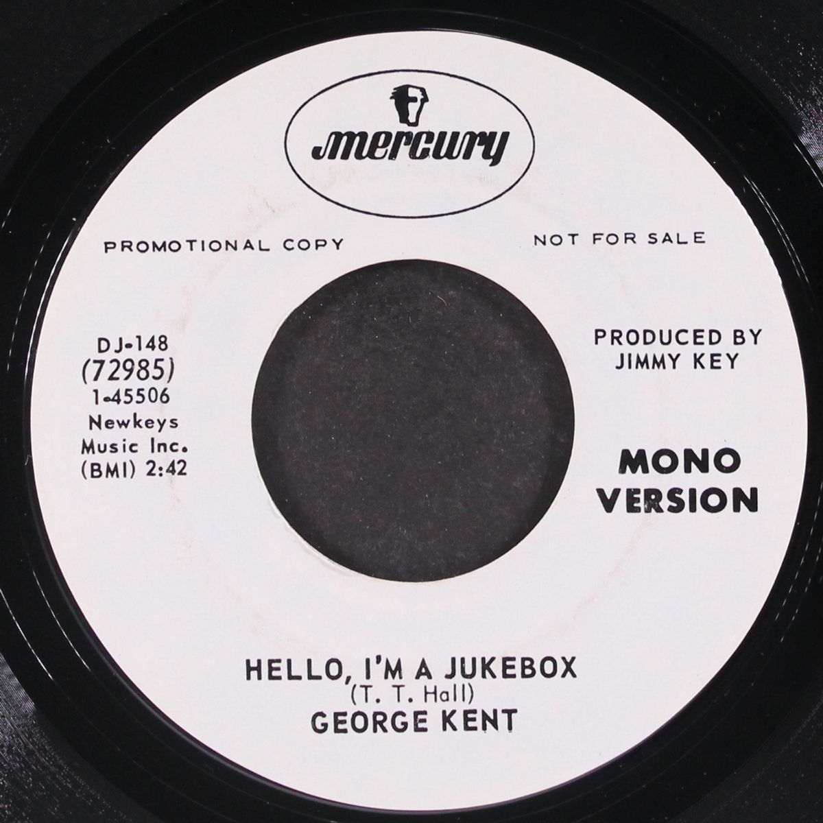 hello, i'm a jukebox by GEORGE KENT