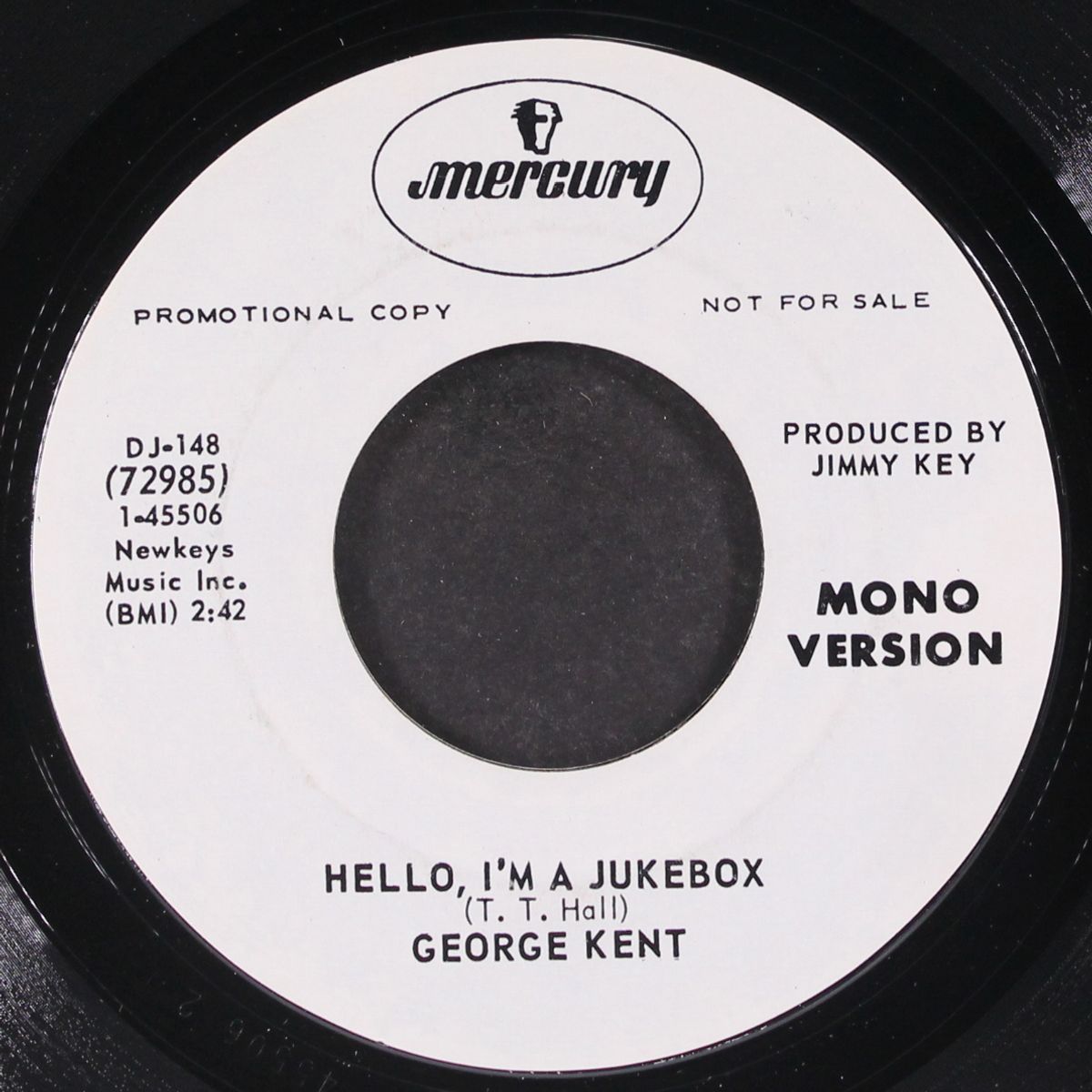 hello, i'm a jukebox by GEORGE KENT