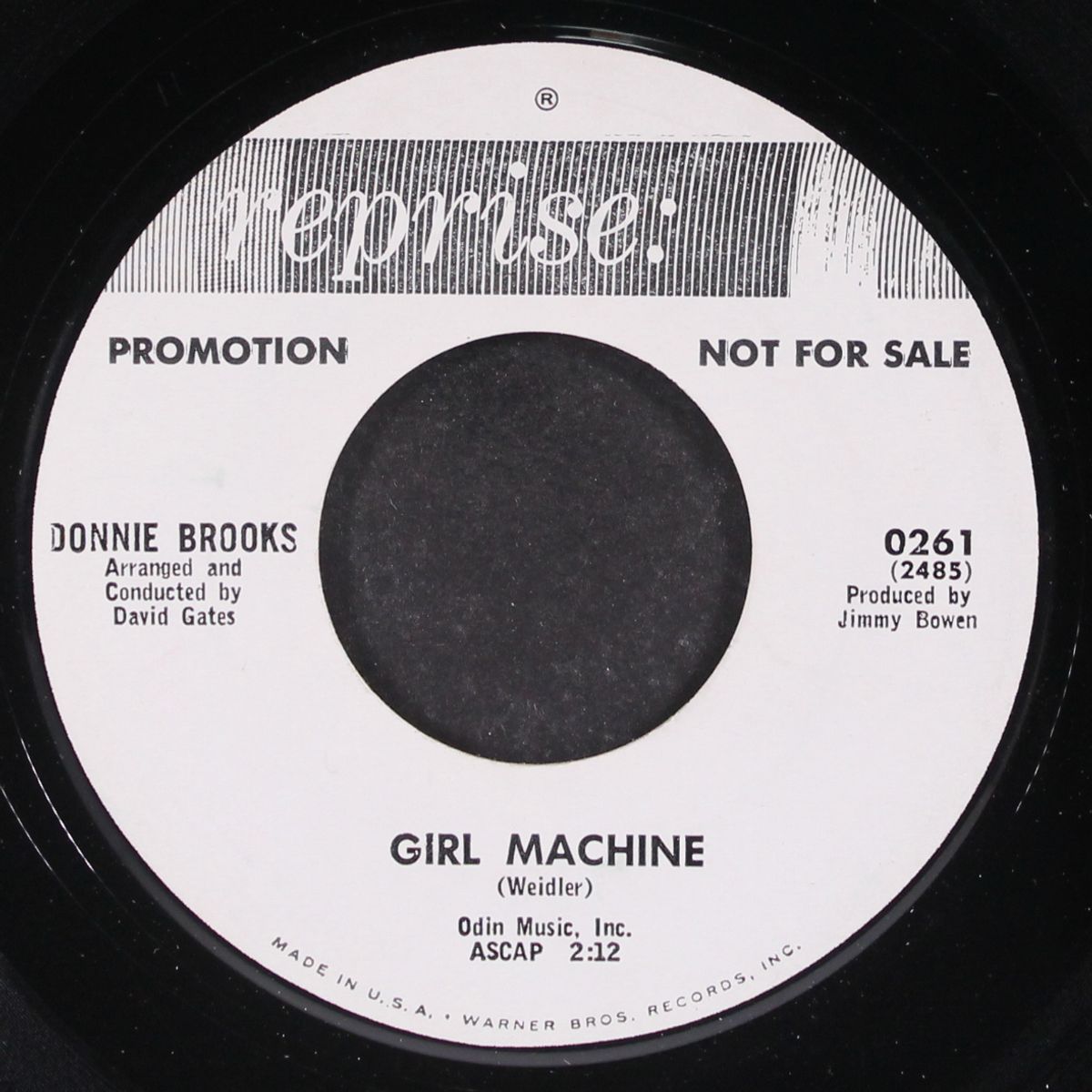 girl machine / gone by DONNIE BROOKS