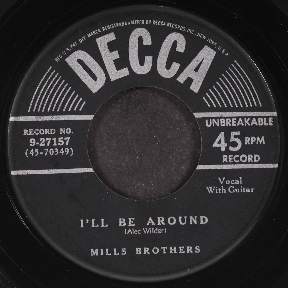 paper doll / i'll be around by MILLS BROTHERS