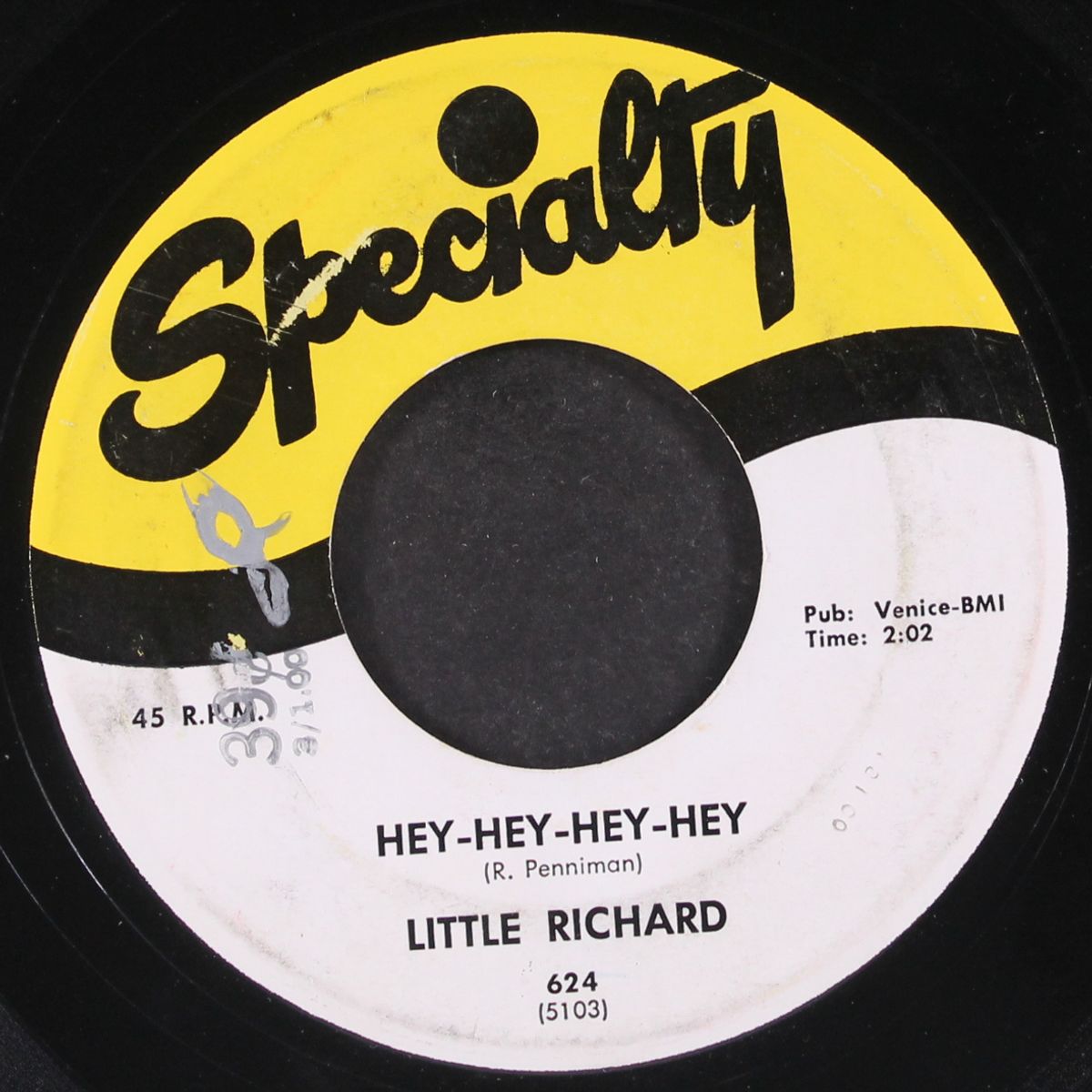 good golly, miss molly / hey-hey-hey-hey by LITTLE RICHARD